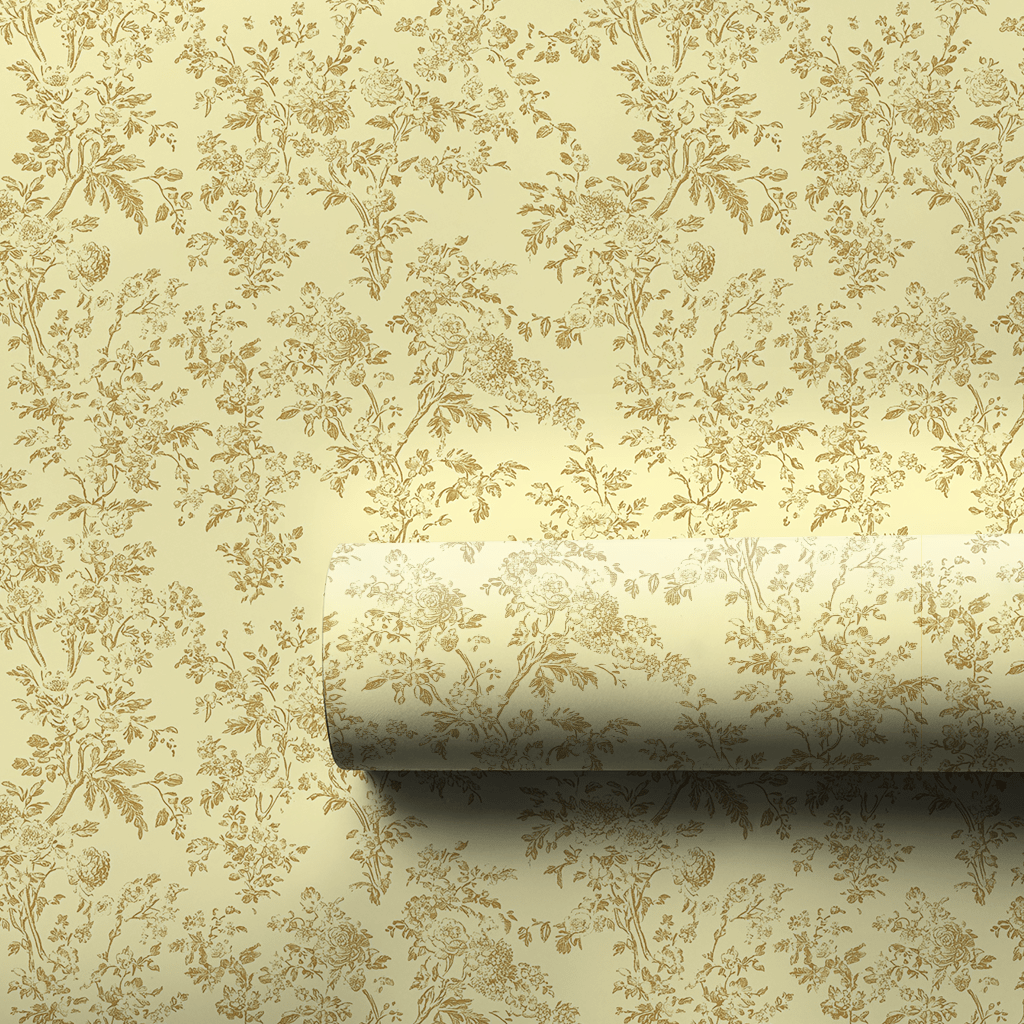 Yellow Homestead - Wrapping Paper - Aspen & Arlo