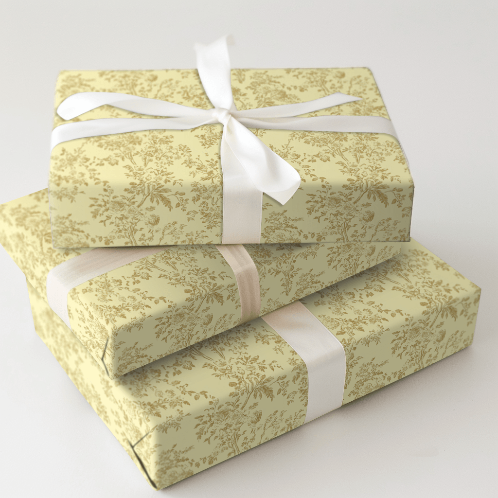 Yellow Homestead - Wrapping Paper - Aspen & Arlo