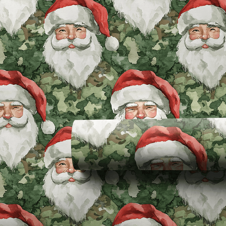 Hunter Claus - Wrapping Paper - Aspen & Arlo