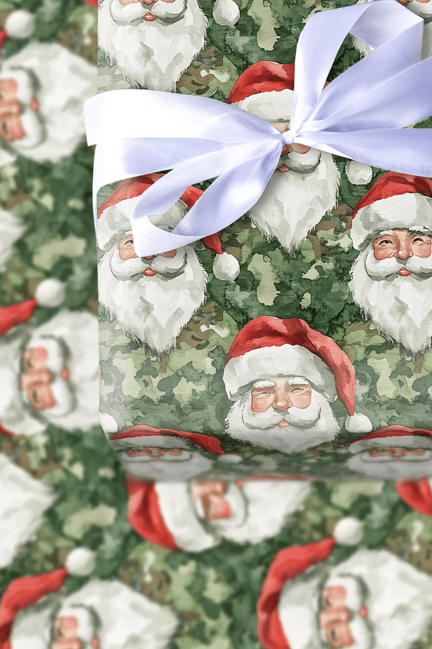 Hunter Claus - Wrapping Paper - Aspen & Arlo