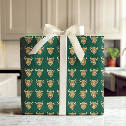 Golden Horn Crush - Wrapping Paper - Aspen & Arlo