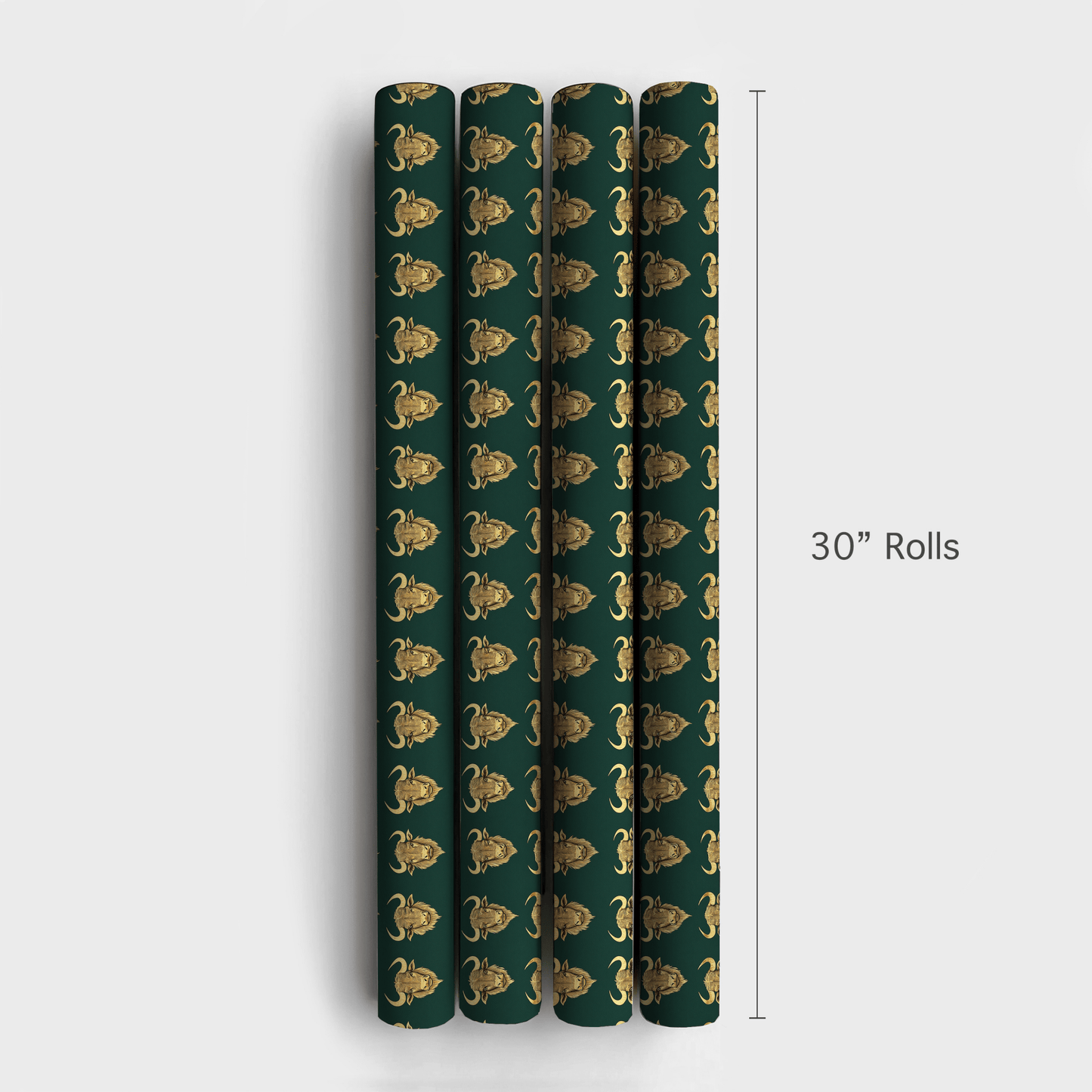 Golden Horn Crush - Wrapping Paper - Aspen & Arlo