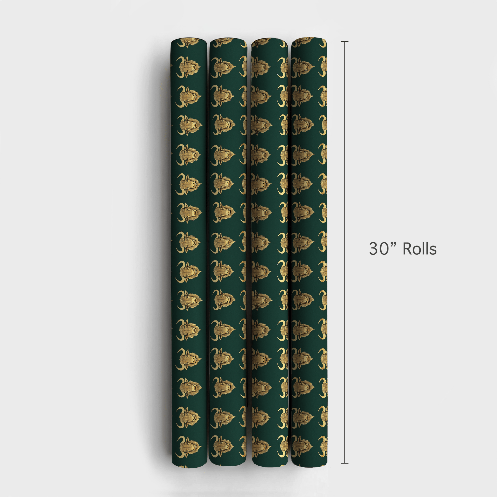 Golden Horn Crush - Wrapping Paper - Aspen & Arlo
