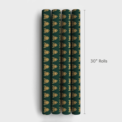 Golden Horn Crush - Wrapping Paper - Aspen & Arlo