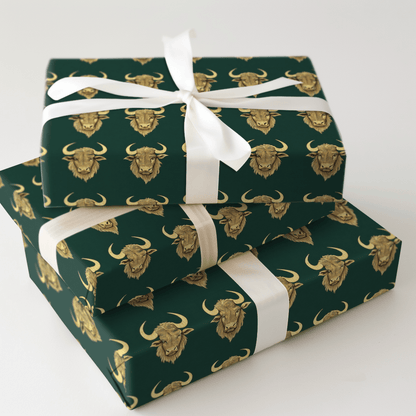 Golden Horn Crush - Wrapping Paper - Aspen & Arlo