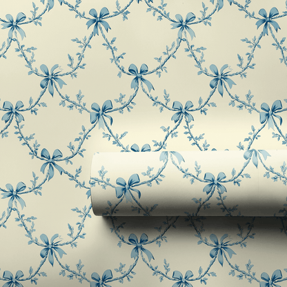 Blue Ties of Love - Wrapping Paper - Aspen & Arlo