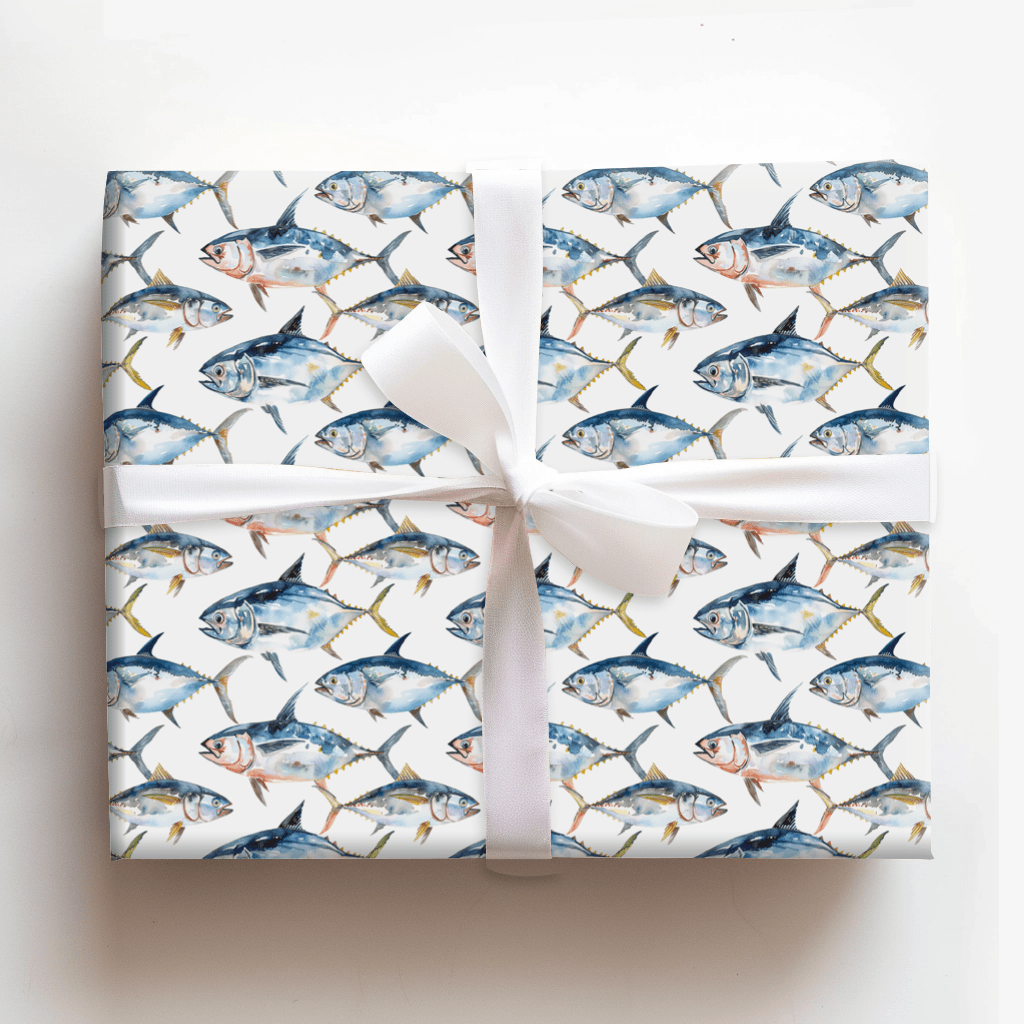 Too Many Tuna - Wrapping Paper - Aspen & Arlo