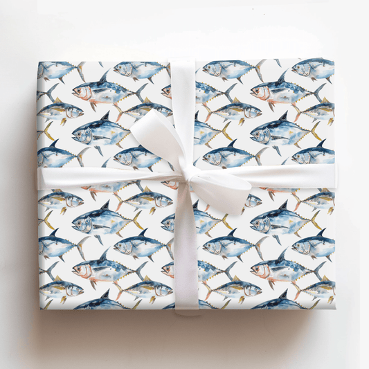 Too Many Tuna - Wrapping Paper - Aspen & Arlo