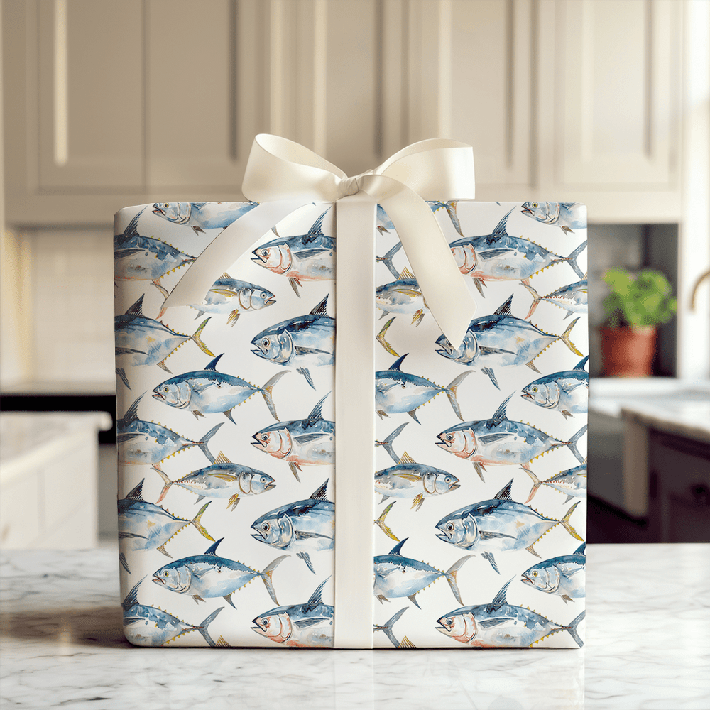 Too Many Tuna - Wrapping Paper - Aspen & Arlo