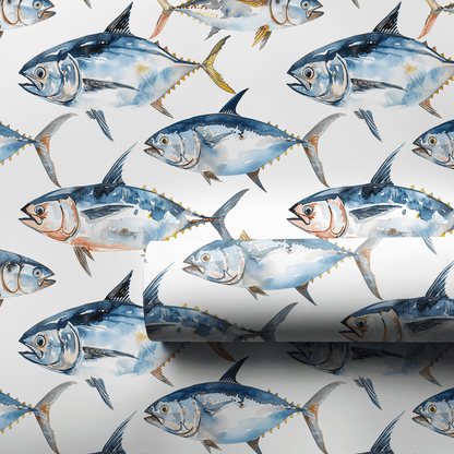 Too Many Tuna - Wrapping Paper - Aspen & Arlo