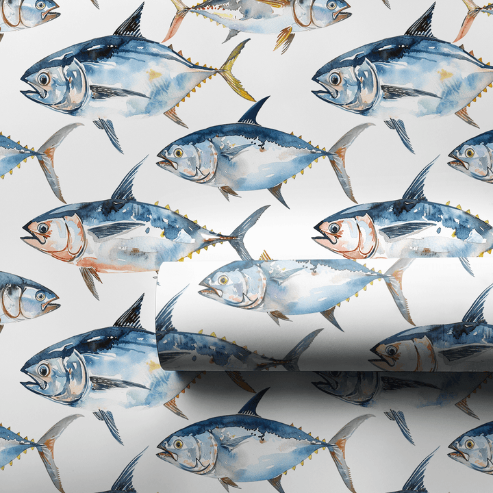 Too Many Tuna - Wrapping Paper - Aspen & Arlo