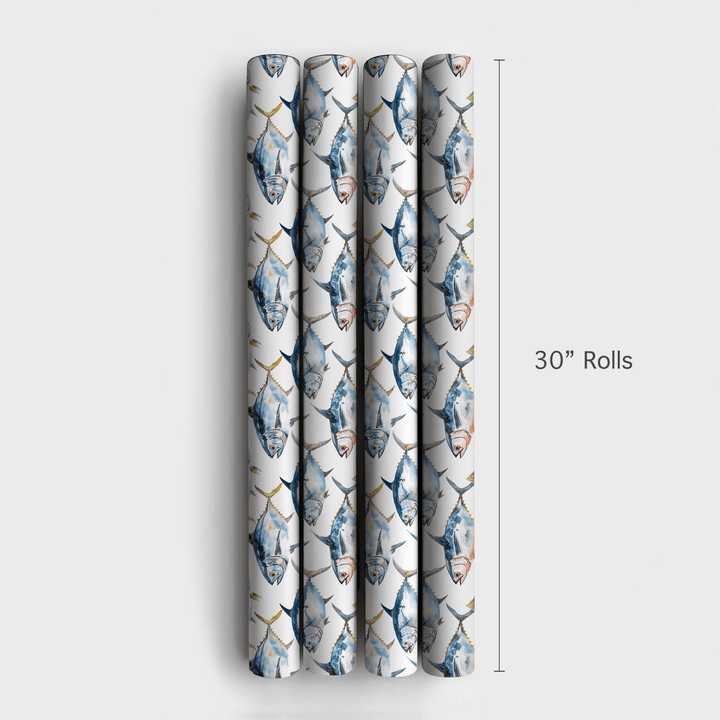 Too Many Tuna - Wrapping Paper - Aspen & Arlo