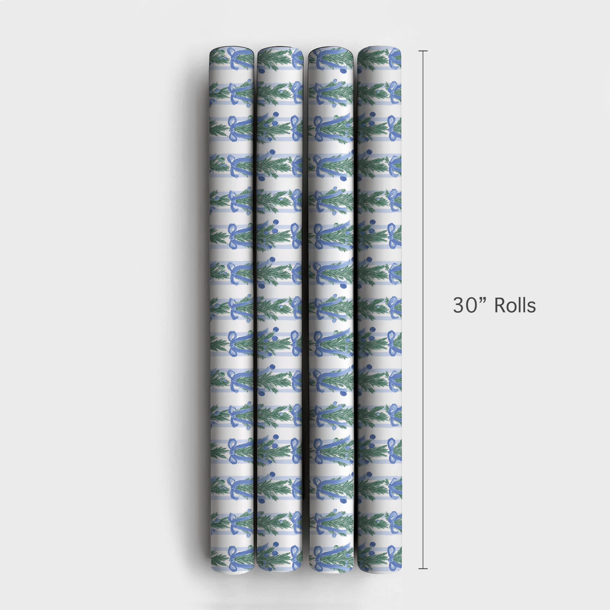 Periwinkle Garland - Wrapping Paper - Aspen & Arlo