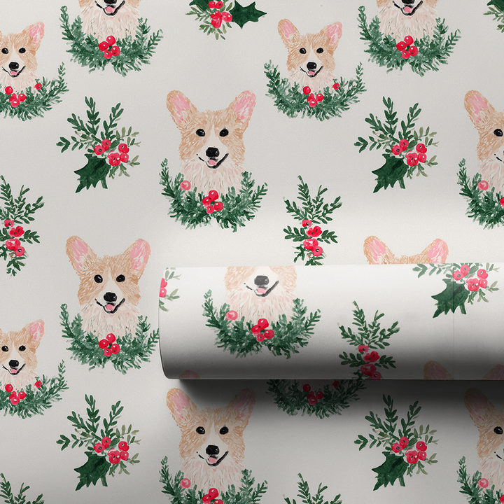 Merry Holly Corgi