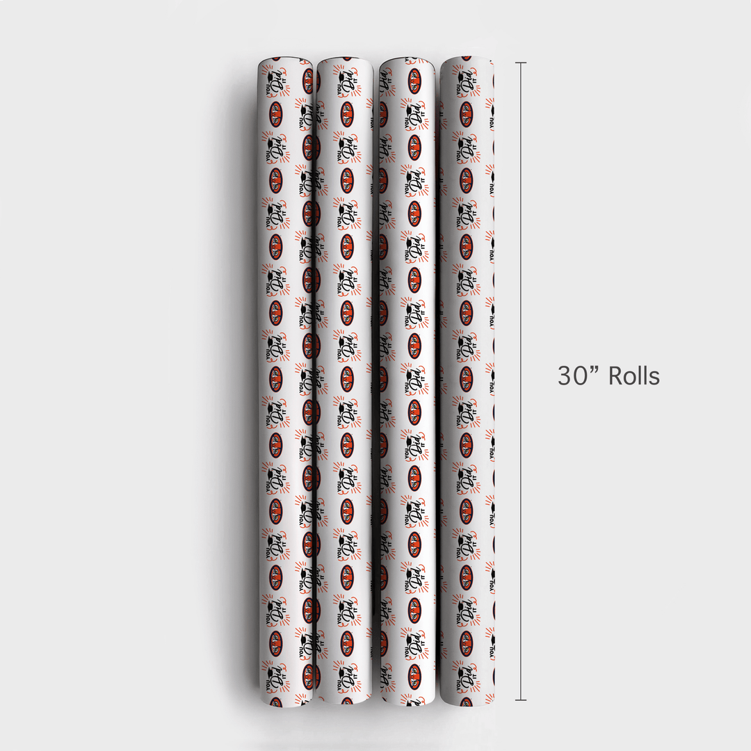 You Did It Auburn - Wrapping Paper - Aspen & Arlo