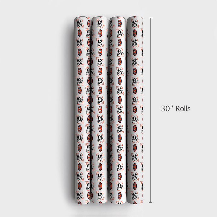 You Did It Auburn - Wrapping Paper - Aspen & Arlo