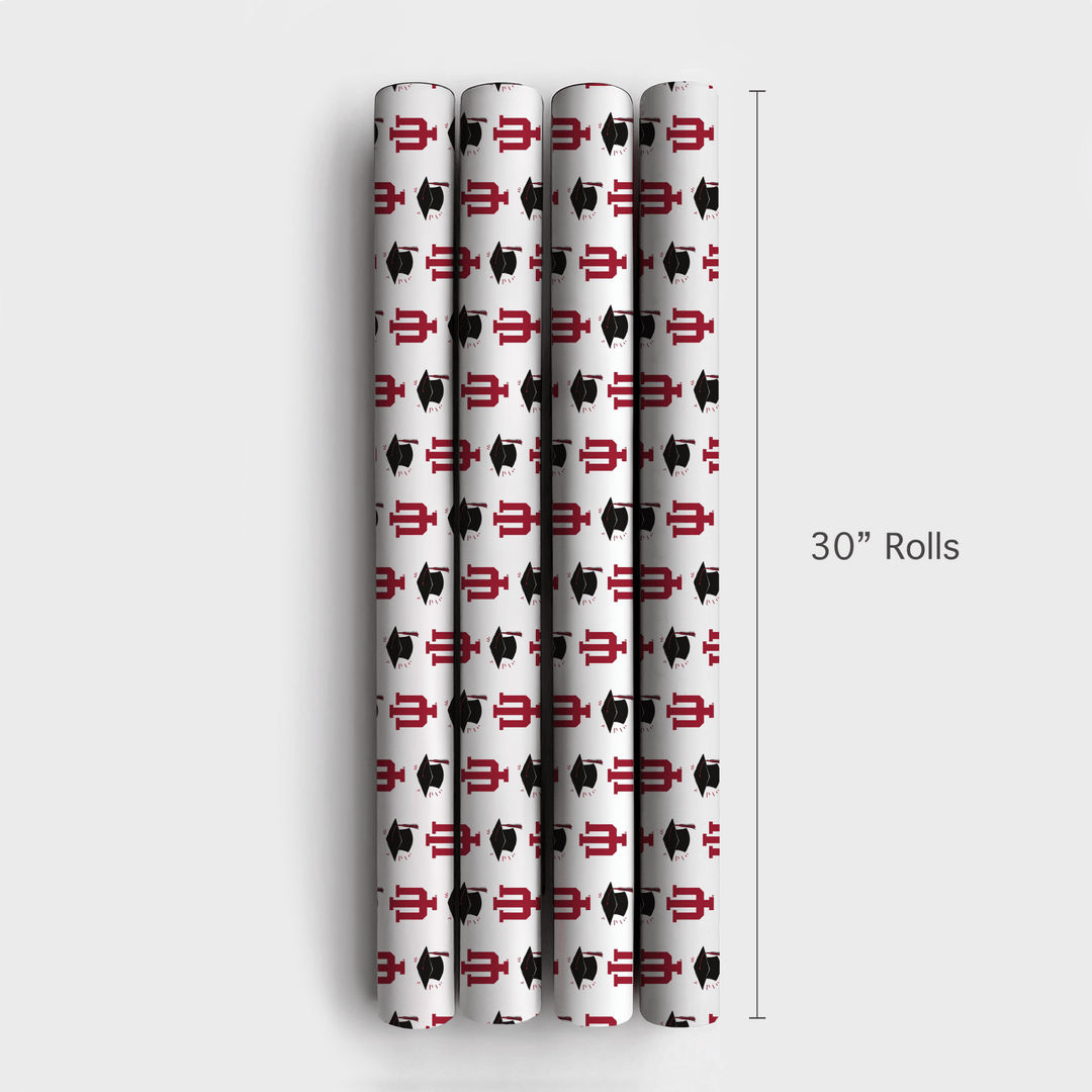 Hats off to Indiana Unviersity - Wrapping Paper - Aspen & Arlo