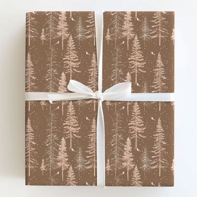 Cocoa Forest - Wrapping Paper - Aspen & Arlo