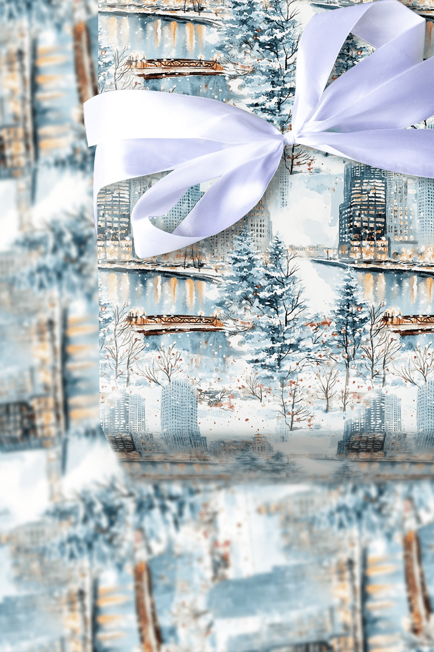 Bells On the River - Wrapping Paper - Aspen & Arlo
