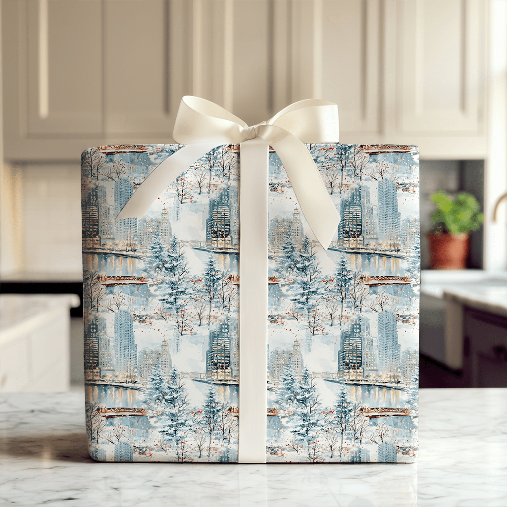 Bells On the River - Wrapping Paper - Aspen & Arlo