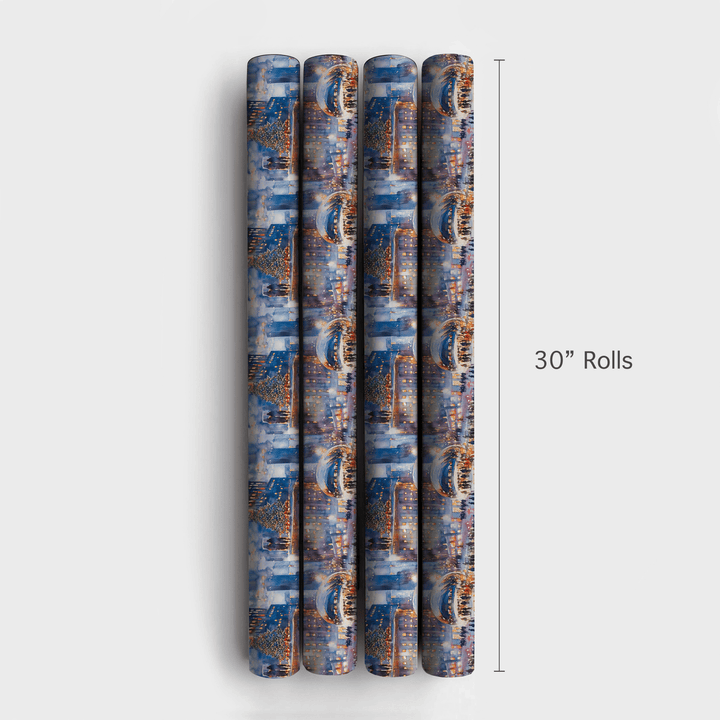 Jingle At the Gate - Wrapping Paper - Aspen & Arlo