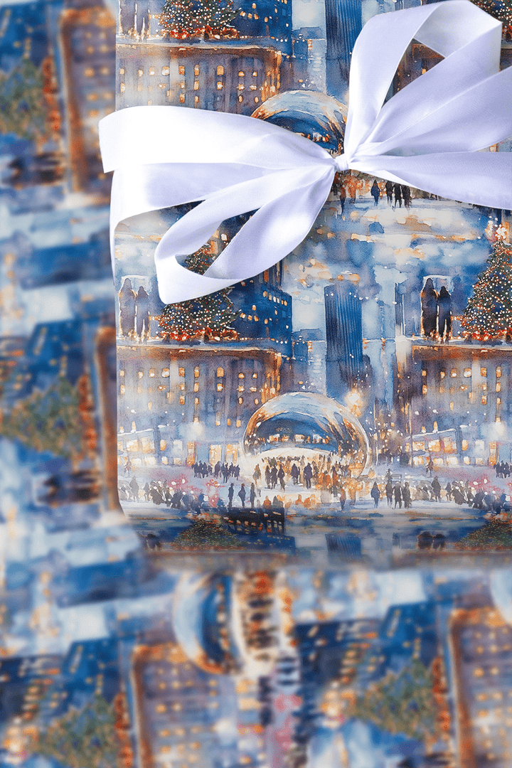 Jingle At the Gate - Wrapping Paper - Aspen & Arlo
