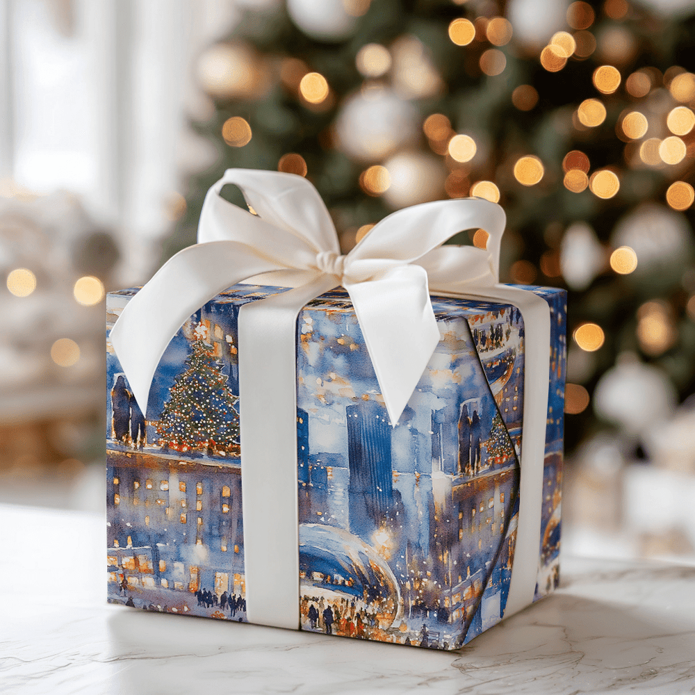 Jingle At the Gate - Wrapping Paper - Aspen & Arlo