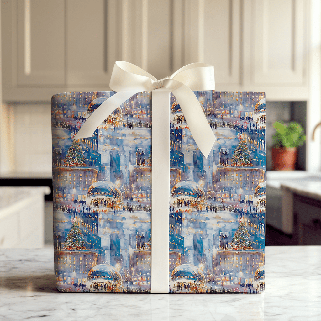 Jingle At the Gate - Wrapping Paper - Aspen & Arlo