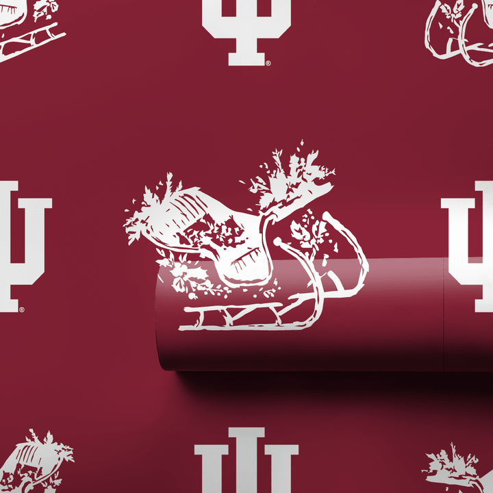 Sleigh Hoosiers - Wrapping Paper - Aspen & Arlo