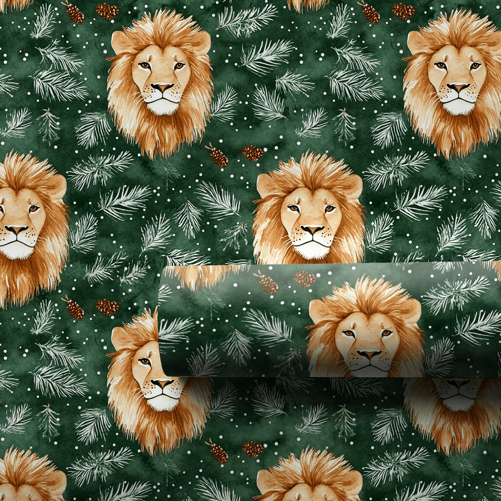 Merry Mane - Wrapping Paper - Aspen & Arlo