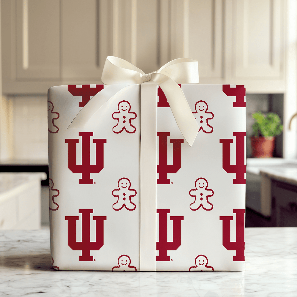 Indiana Gingerbread - Wrapping Paper - Aspen & Arlo