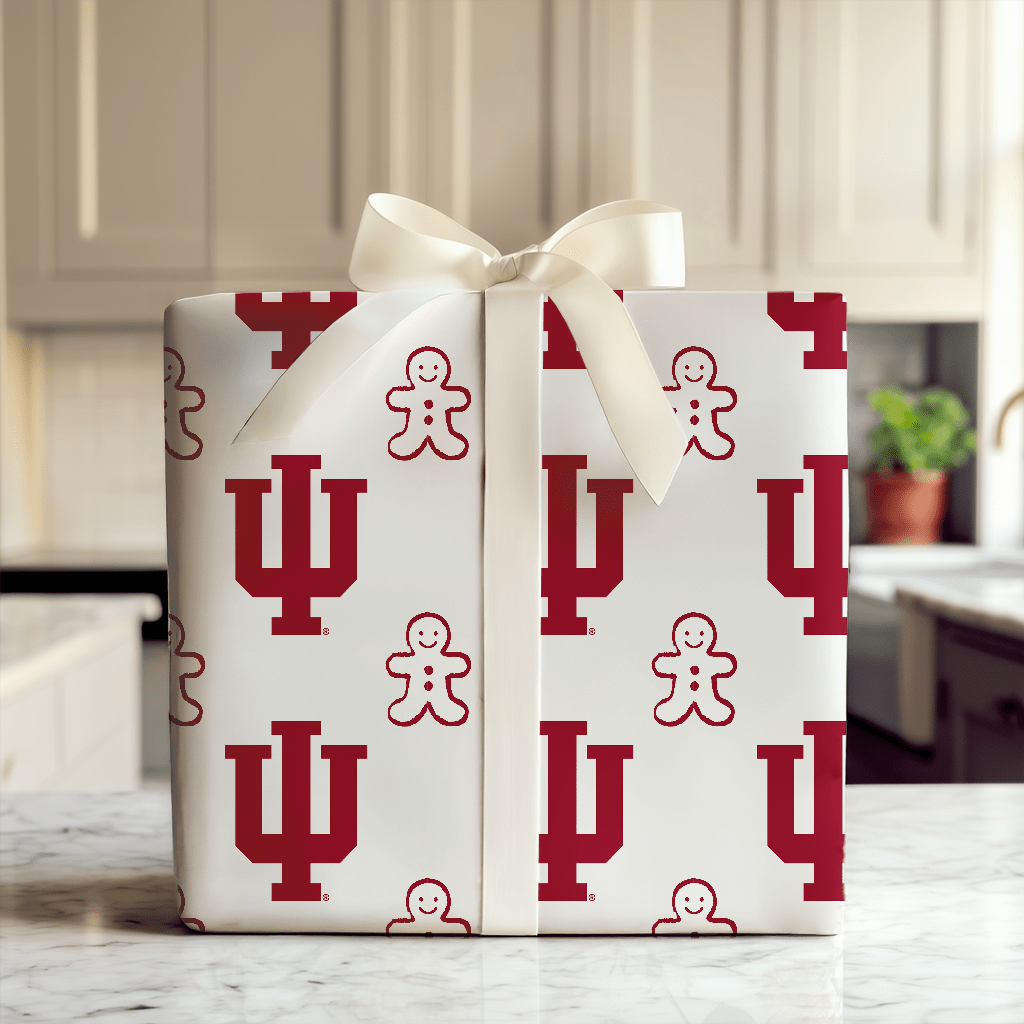 Indiana Gingerbread - Wrapping Paper - Aspen & Arlo