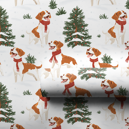 Snow Day for Brittanys - 1 Roll