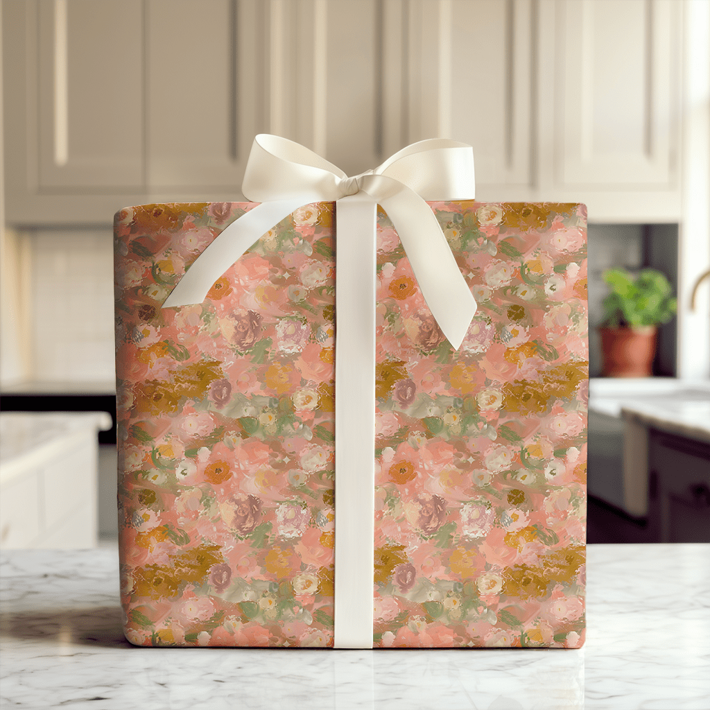 Mona Mosaic Pink - Wrapping Paper - Aspen & Arlo