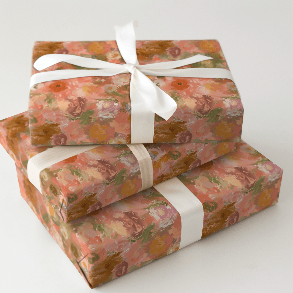 Mona Mosaic Pink - Wrapping Paper - Aspen & Arlo