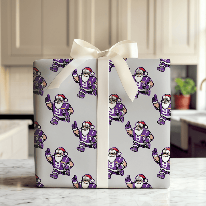 Santa’s Tiger Kickoff - Wrapping Paper - Aspen & Arlo