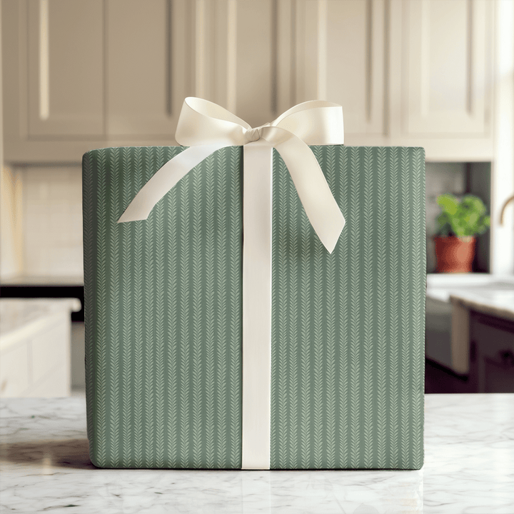 Fir Needle Stripe - Wrapping Paper - Aspen & Arlo