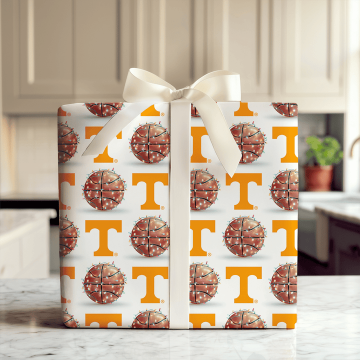 Holiday Hoops Volunteers - Wrapping Paper - Aspen & Arlo