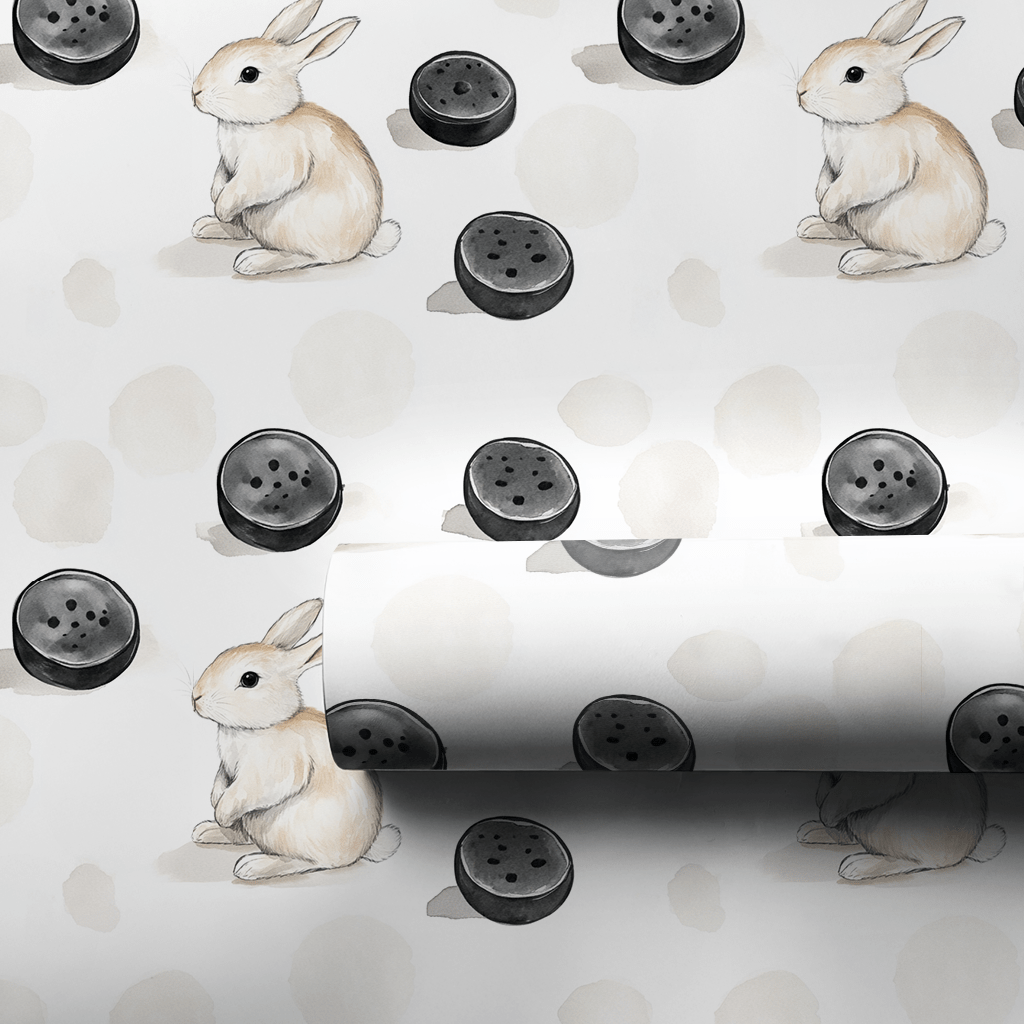 Puck Drop Easter - Wrapping Paper - Aspen & Arlo