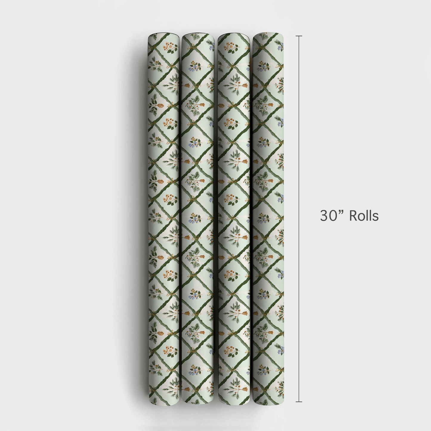 Velvet Evergreen - Wrapping Paper - Aspen & Arlo