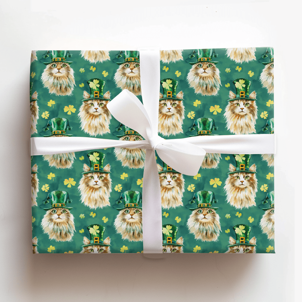 Leprechaun Turkish Angora - Wrapping Paper - Aspen & Arlo