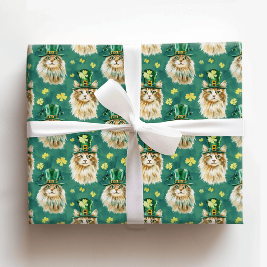 Leprechaun Turkish Angora - Wrapping Paper - Aspen & Arlo