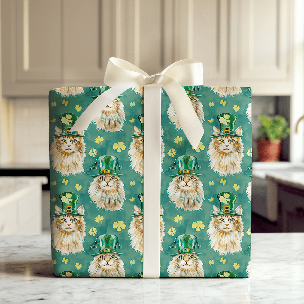 Leprechaun Turkish Angora - Wrapping Paper - Aspen & Arlo