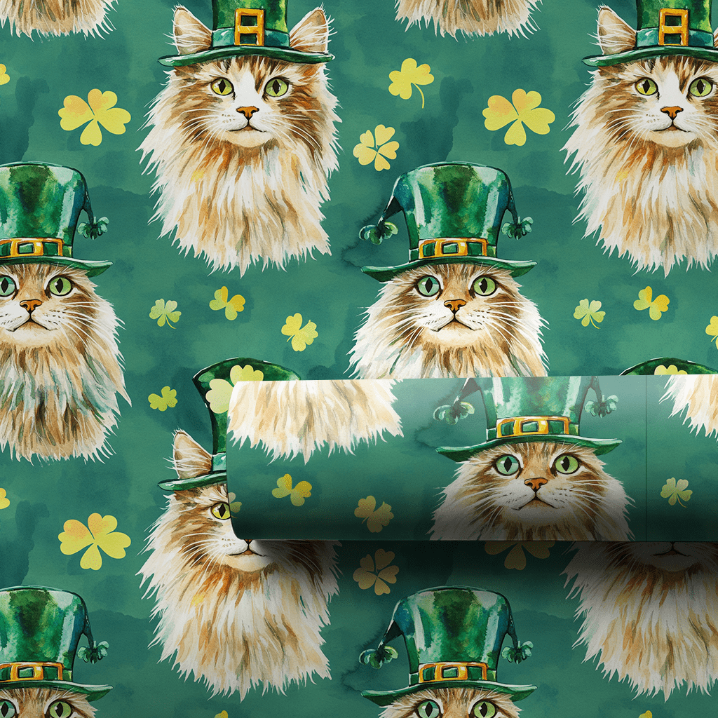 Leprechaun Turkish Angora - Wrapping Paper - Aspen & Arlo