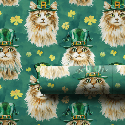 Leprechaun Turkish Angora - Wrapping Paper - Aspen & Arlo