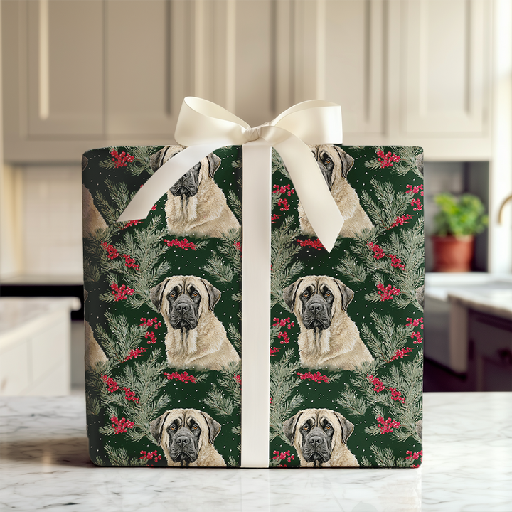 English Mastiff in Green
