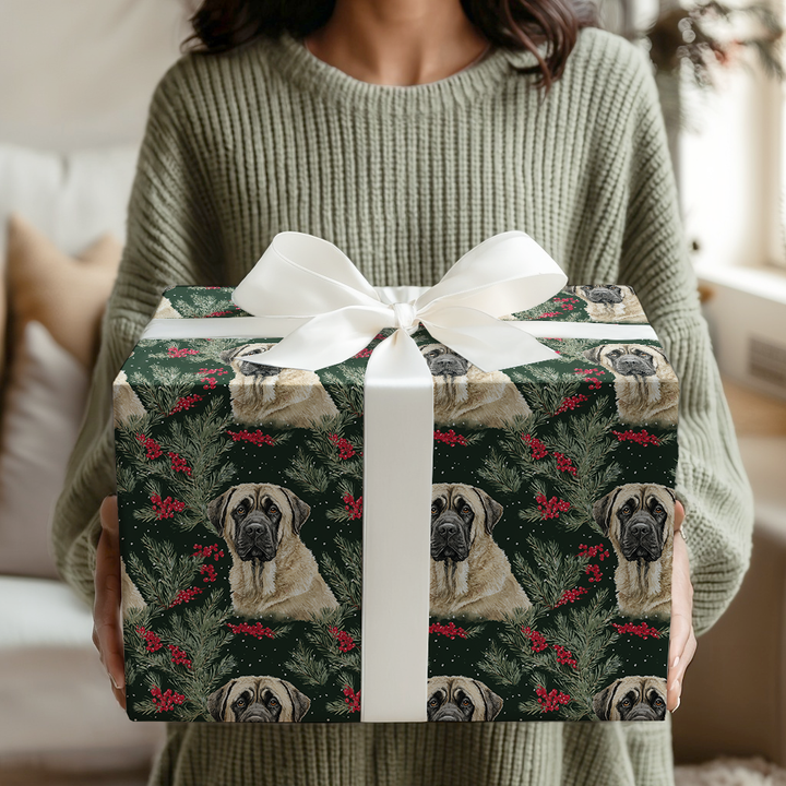 English Mastiff in Green