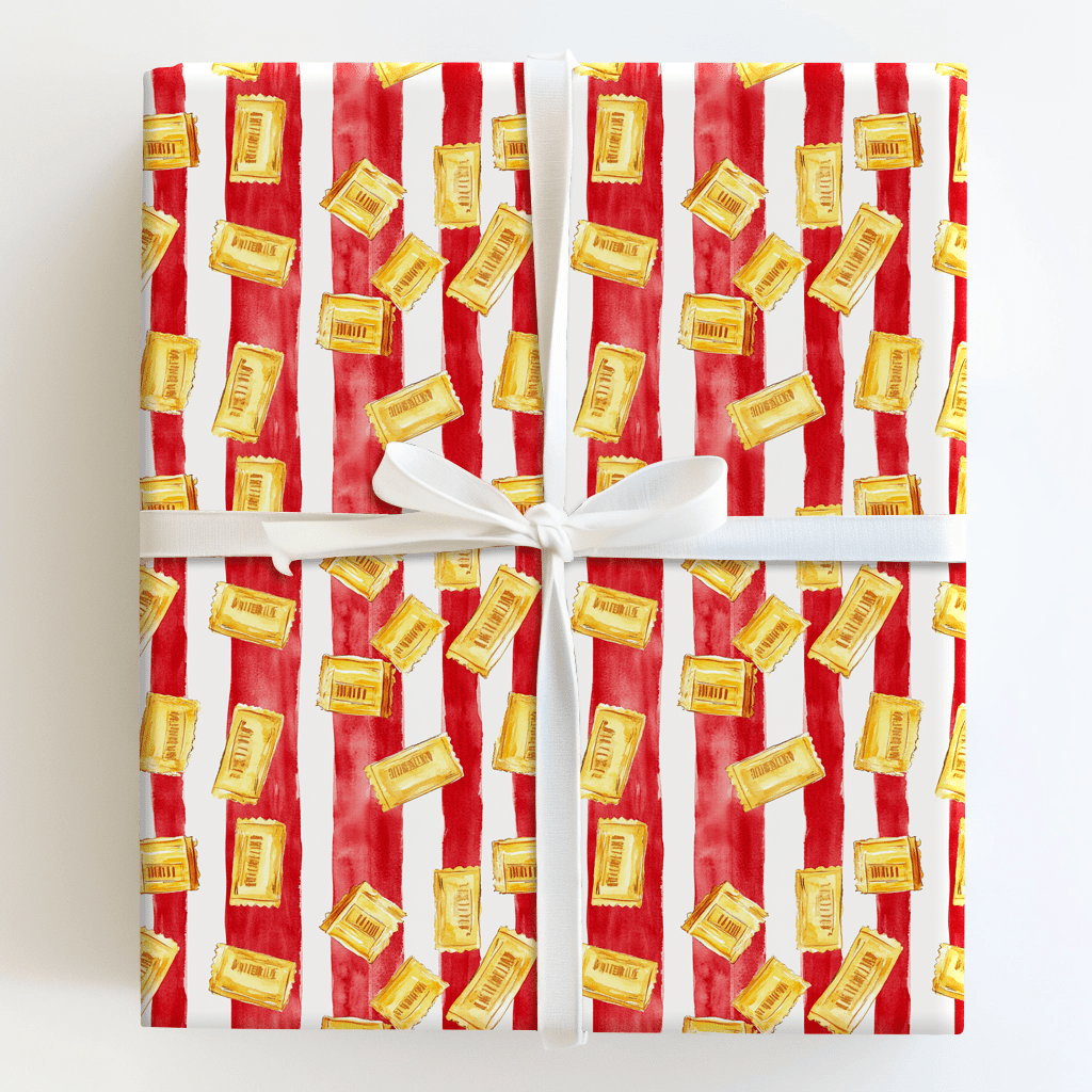 Golden Ticket - Wrapping Paper - Aspen & Arlo