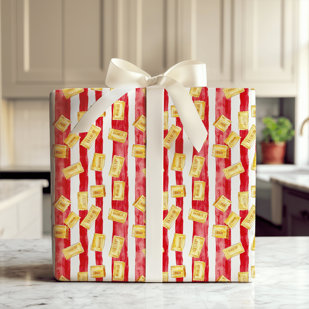 Golden Ticket - Wrapping Paper - Aspen & Arlo