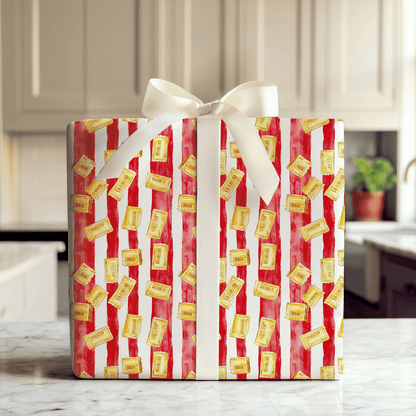 Golden Ticket - Wrapping Paper - Aspen & Arlo